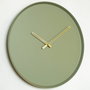 Wallity Earthy Metal Wall Clock APS111 Verde